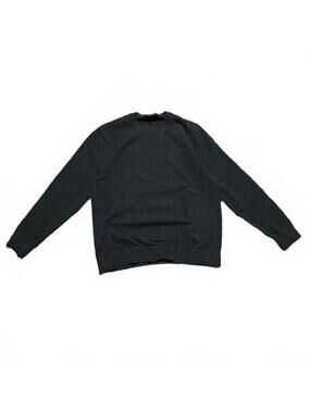 theory xl charcoal knit sweater